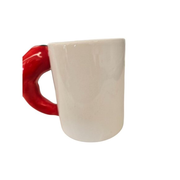 Chili Pepper Handle Mug With Arizona Red Chili Recipe Ceramic - Picture 5 of 6